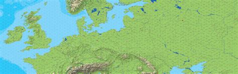Custom Europe Map Updated Hex Grid World Maps Online