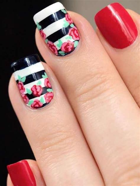 Diseños súper fáciles que puedes hacer tú misma. Imágenes de decoraciones de uñas | Imágenes