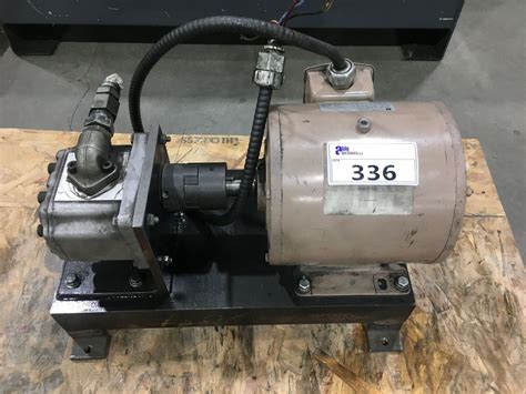 Hydraulic Unit With Magnetek 5hp Electric Motor