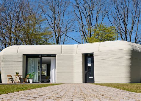 Couple Moves Into The First 3d Printed House In Europe Is Shaped Like