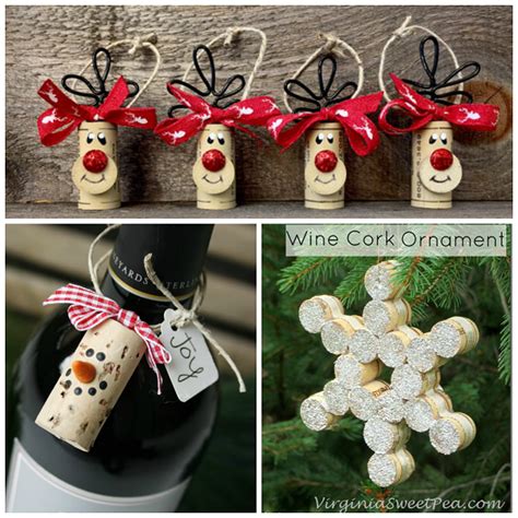 Wine Bottle Cork Christmas Ornament Wine Cork Christmas Decor Find