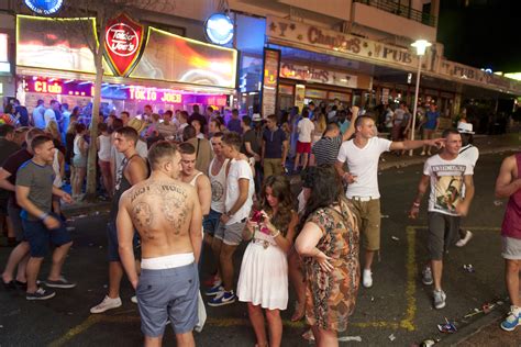 british tourists to be banned from drinking on the streets of magaluf london evening standard
