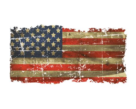 Distressed American Flag Png Kampion