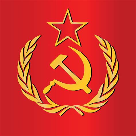 Russia Ex Country Flag Soviet Union Ussr Communist Red Army Symbol Icon