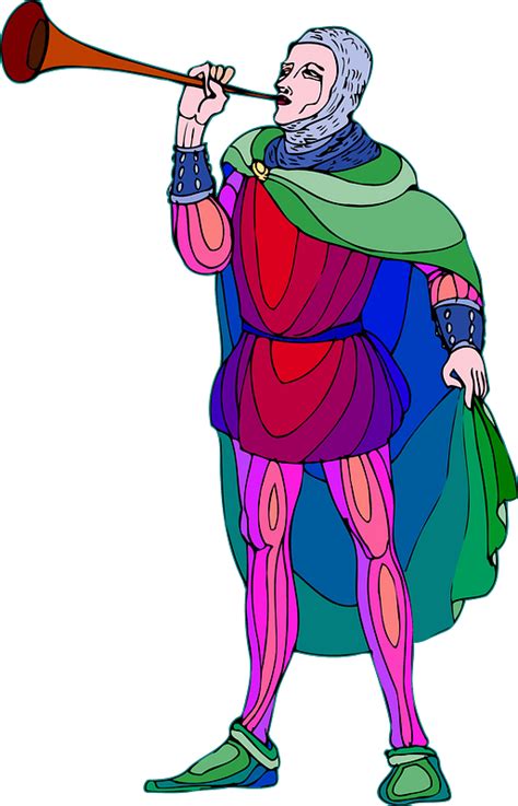 Shakespeare Herald Colour Clipart Free Download Transparent Png