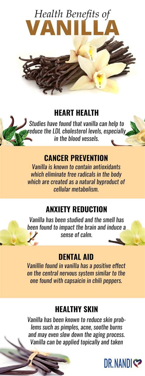 Health Benefits Of Vanilla That Will Surprise You Health Food Health