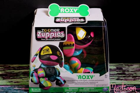 Roxy is the funky, sweet and totally upbeat zuppy made just for you. Zoomer Zuppies Interactive Puppy #ZoomerLove - AnnMarie John