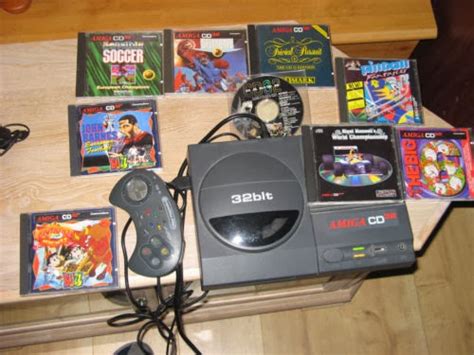 Retro Treasures Amiga Cd32 W 10 Games