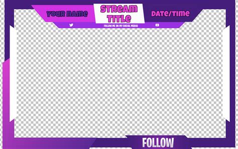 How To Create Your Own Stream Overlay Image To U