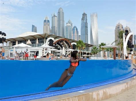 Infinity Pools Dubai Beach Beaches Bikini Best Beaches Dubai