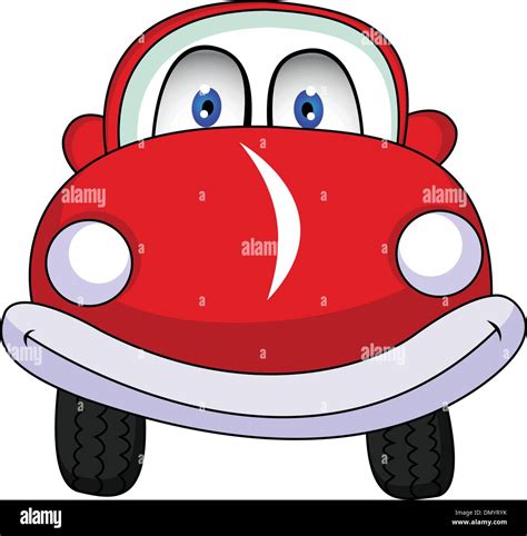 Funny Car Cartoon Stock Vector Image And Art Alamy