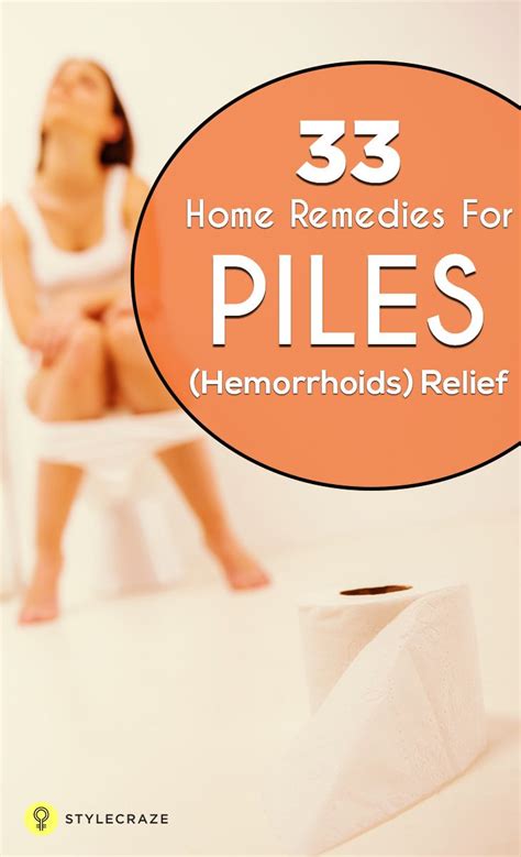 Home Remedies To Get Rid Of Piles Hemorrhoids Home Remedies For