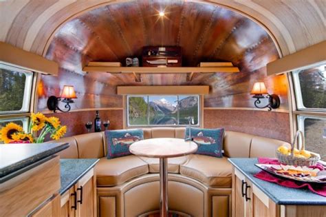 1954 Airstream Renovated Into Timeless Tiny Cabin On Wheels