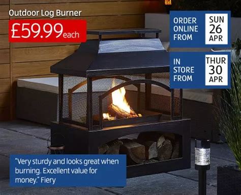 Aldi Is Selling A Stone Effect Fire Pit For Just £4999 And It Looks