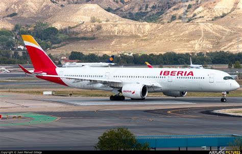 Ec Ndr Iberia Airbus A350 900 At Madrid Barajas Photo Id 1263884