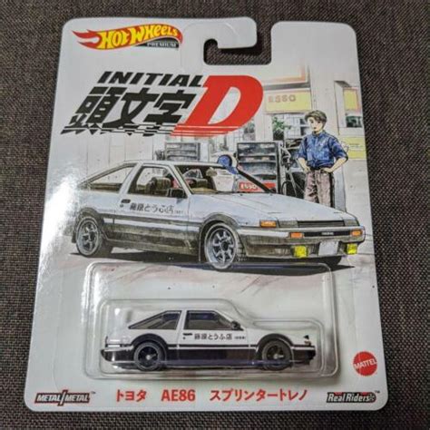 Initial D Metal Ae Toyota Sprinter Trueno Collection Hot Wheels Gift