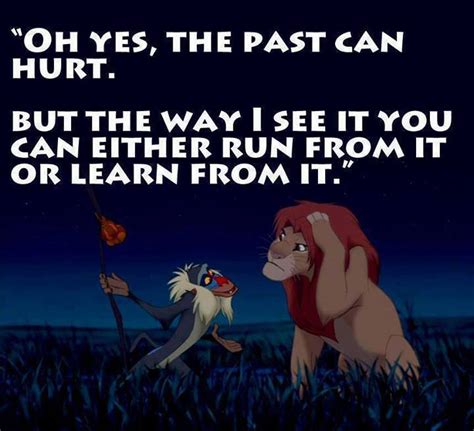 Or learn from it.' unique handmade art print created with mixed media and a contemporary design. Lion King Quotes Rafiki. QuotesGram