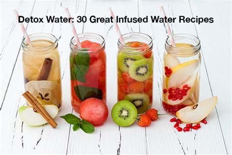 Detox Water 30 Great Infused Water Recipes Black Weight Loss Success