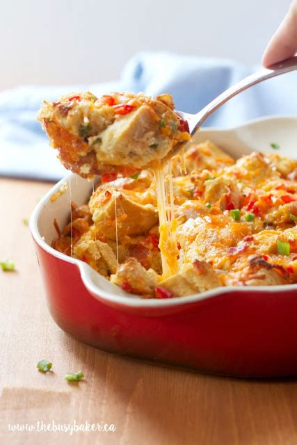 My children are living testimony to eating this way and being healthy. Easy Make-Ahead Breakfast Casserole - The Busy Baker