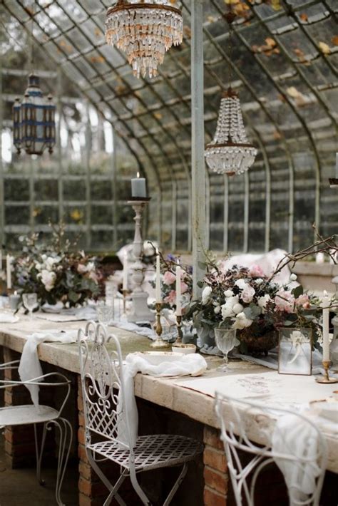 The Secret Garden Fine Art Glasshouse Wedding Inspiration Glass
