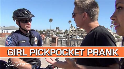 girls pickpocket prank and social experiment youtube