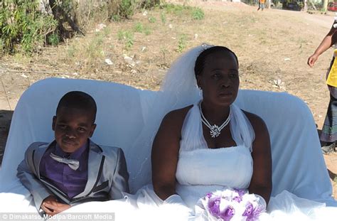 South African Boy 9 And 62 Year Old Bride Renew Marriage Vows Daily