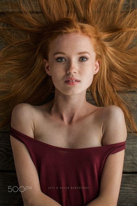 Marta photographed by Artur Barczyński on px Red haired beauty