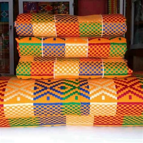 Ghana Kente Woven Cloth Authentic Kente Cloth Traditional Etsy