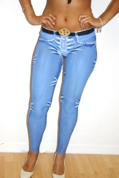 Body Painted Jeans Body Painting Pinterest Jeans And Painted Jeans