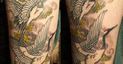 Japanese Heron Tattoo Imgur