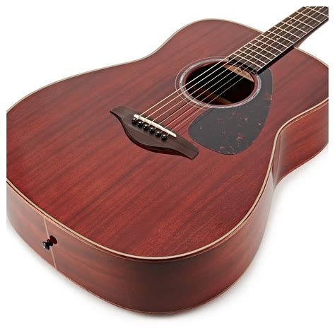 Yamaha Fg850 All Mahogany Acoustic Guitar Natural Na