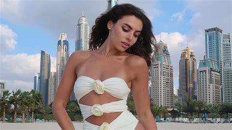 Love Island S Francesca Allen Looks Sensational In A Sexy Cut Out
