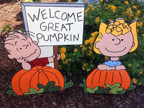 20 Welcome Great Pumpkin Yard Sign