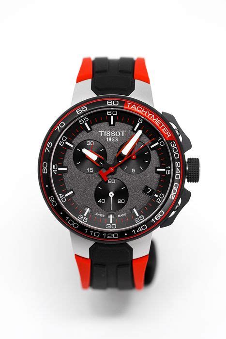 tissot watch t race cycling chronograph black red no catawiki