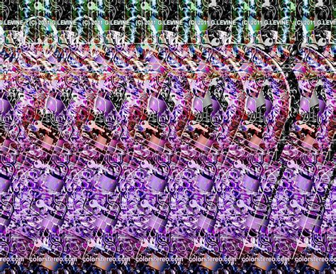Color Stereo Mapped Textured Stereograms Magic Eye Pictures Magic