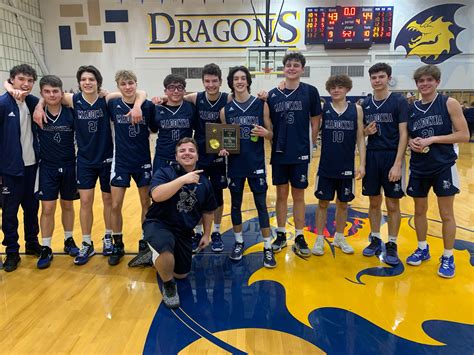 Boys Basketball Wins Sectional Title Madonna High School