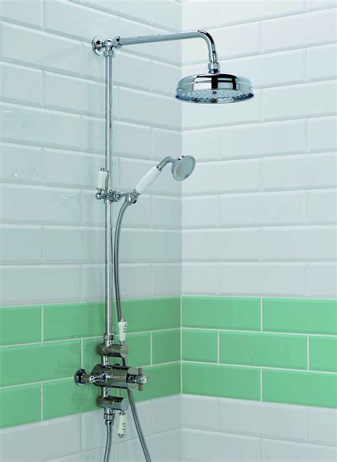 Find shower valve from a vast selection of shower heads & combos. DUNBAR TRADITIONAL THERMOSTATIC SHOWER VALVE & HEAD WITH ...