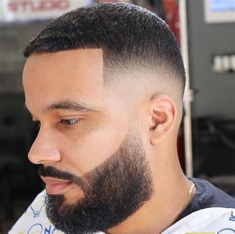 30 Mid Fade With Beard Fashion Style