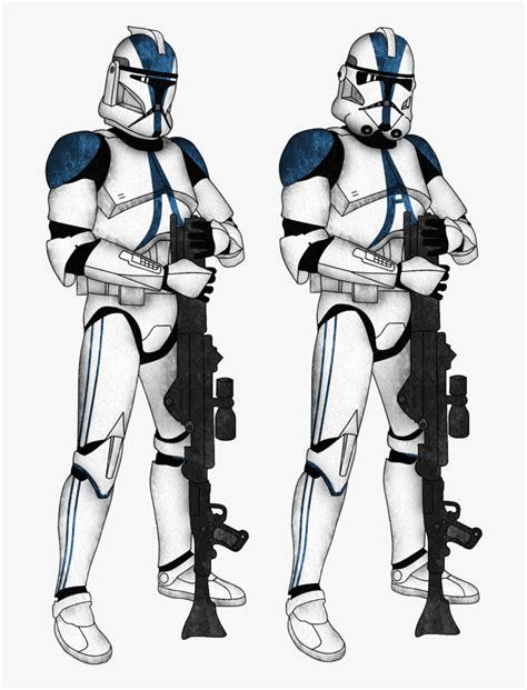 Phase I Clone Trooper Art Png Download 501st Clone Trooper Art