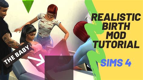 How To Realistic Birth Sims 4 2021 Youtube