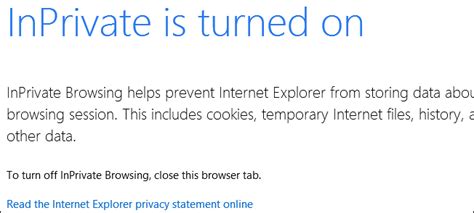 How To Open An Inprivate Tab In The Metro Version Of Internet Explorer