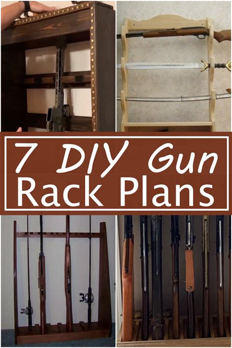 Diy Gun Rack Plans Diy Crafts