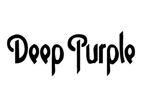 Картинка логотипа компании Deep Purple Band Logo