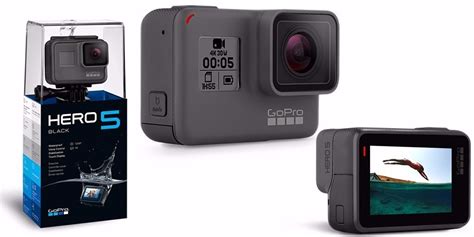 The hero5 touts new eis software that helps reduce the small jitter or shake you're used to seeing from typical gopro footage. Go Pro Hero5 Black Camera Gopro 5+cx Estanque+64gb ...