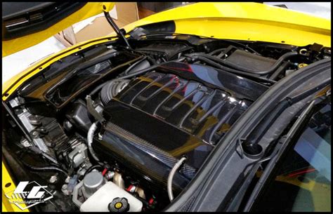 C7 Corvette Lg Motorsports Carbon Fiber Engine Covers