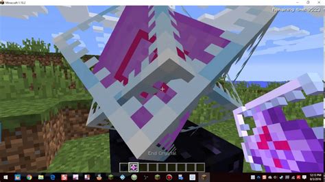 How To Place Ender Crystals In Minecraft Youtube