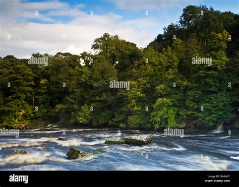 Aysgarth Falls In The Yorkshire Dales Hi Res Stock Photography And