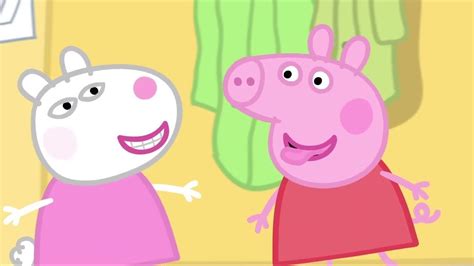 Peppa Pig And Suzy Sheep Play Together Peppa And Friends Peppa Pig