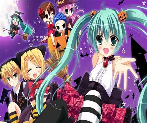 Vocaloid Halloween Anime Halloween Anime Chibi Cute Anime Chibi