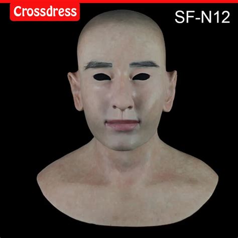 Sf N12 Silicone True People Mask Costume Mask Human Face Mask Silicone